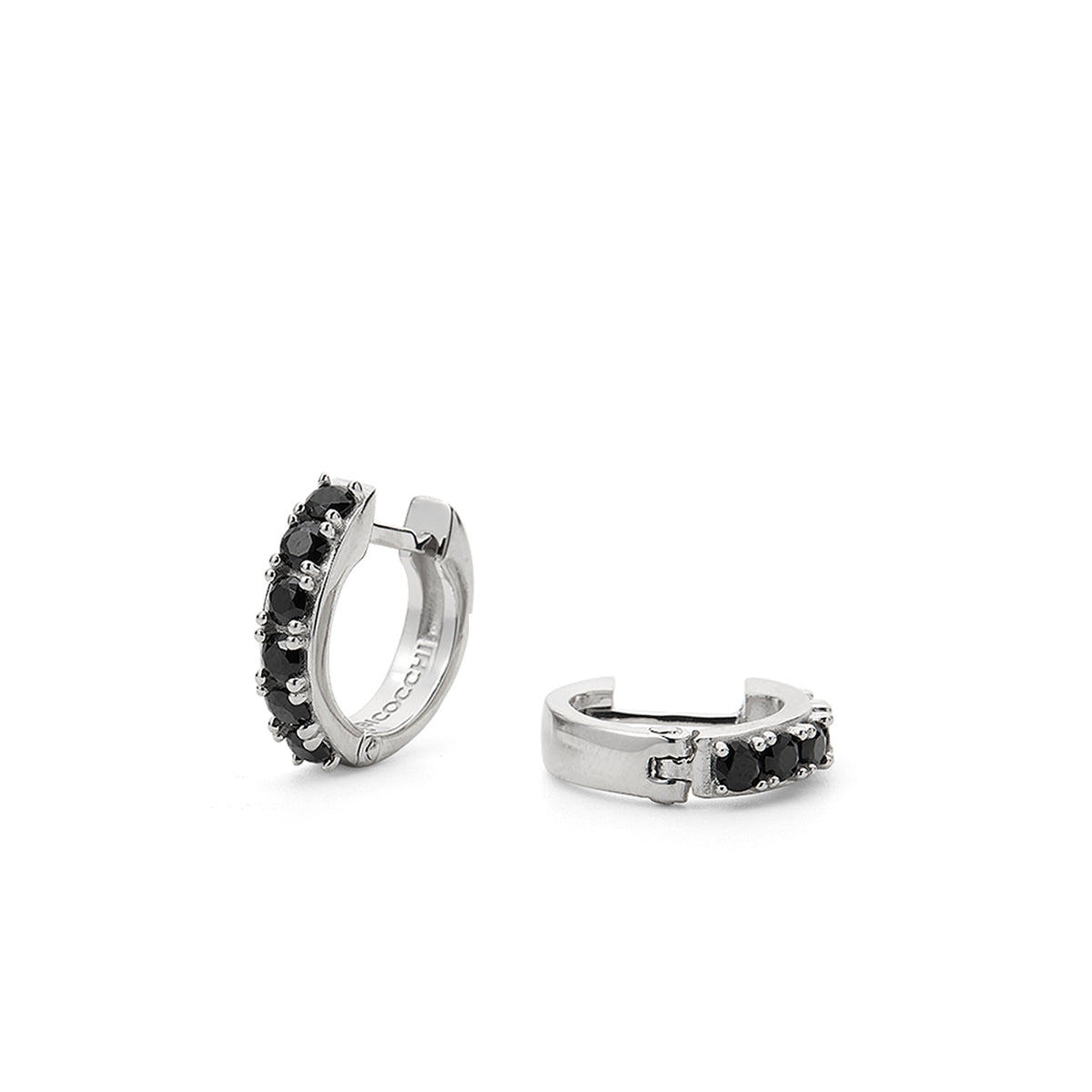 CRYSTAL HOOP EARRINGS