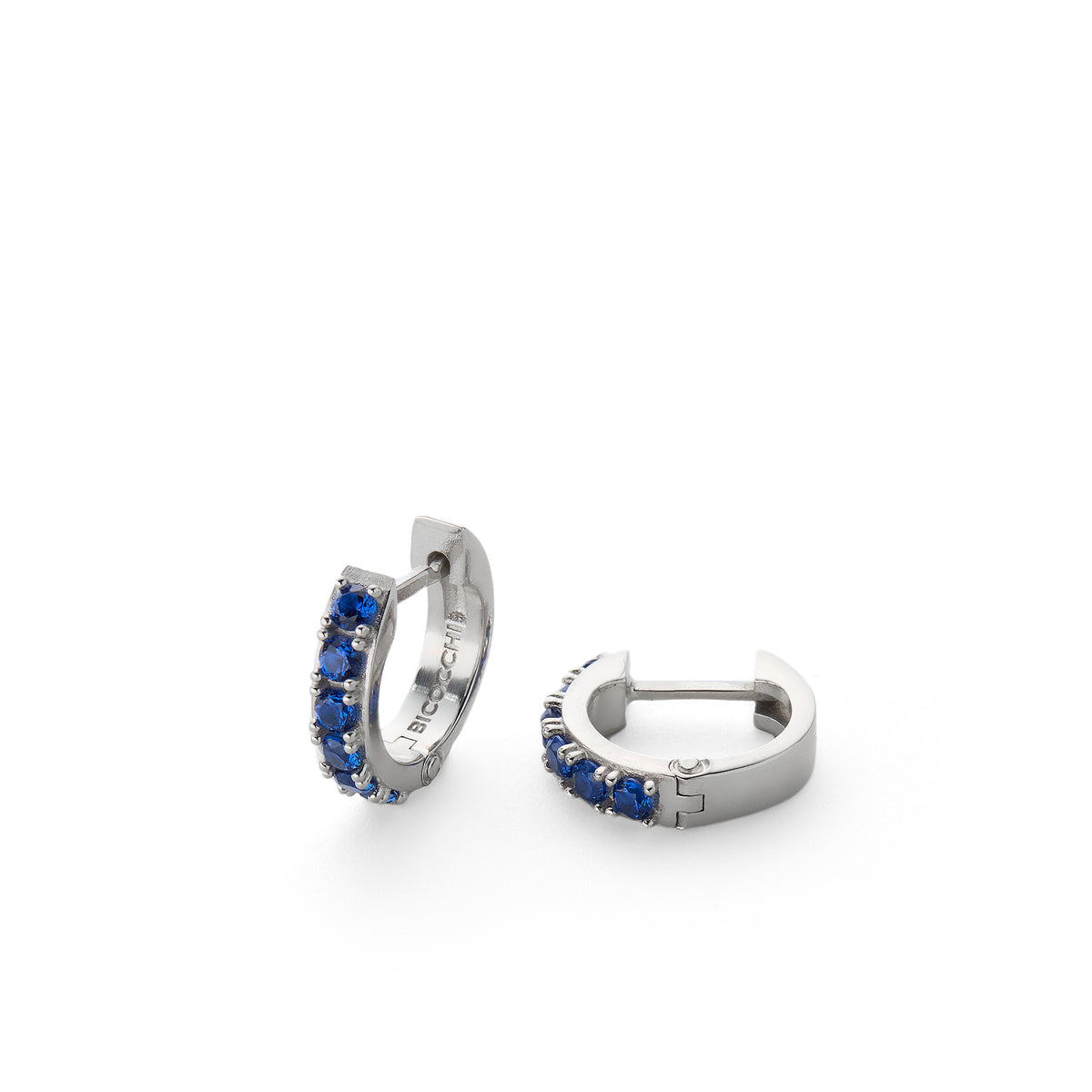 CRYSTAL HOOP EARRINGS