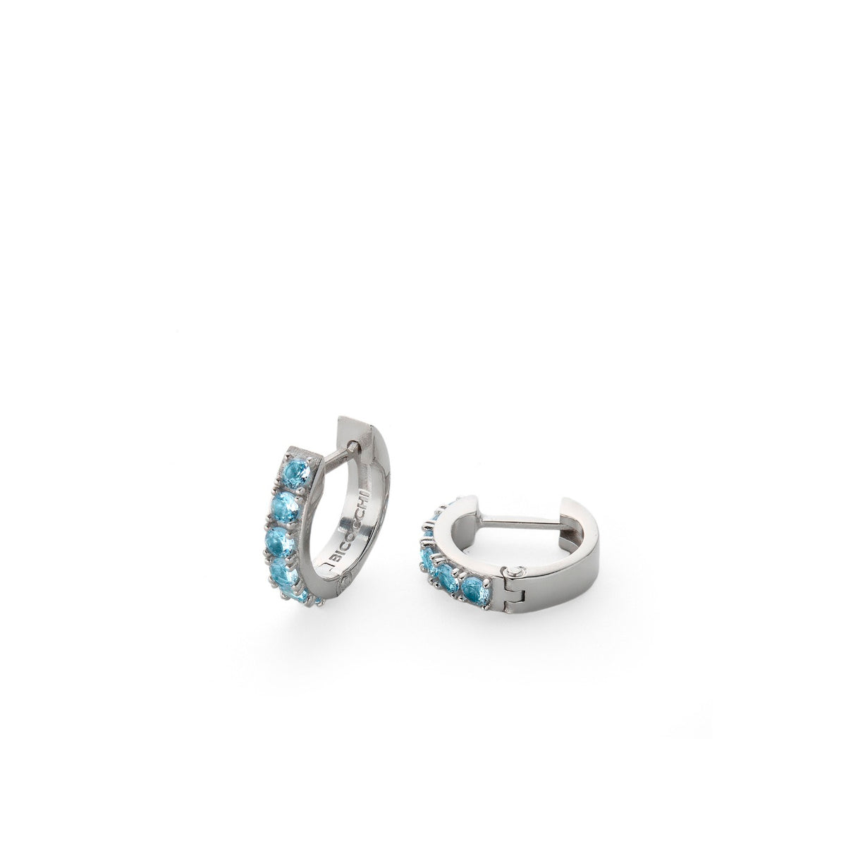 CRYSTAL HOOP EARRINGS
