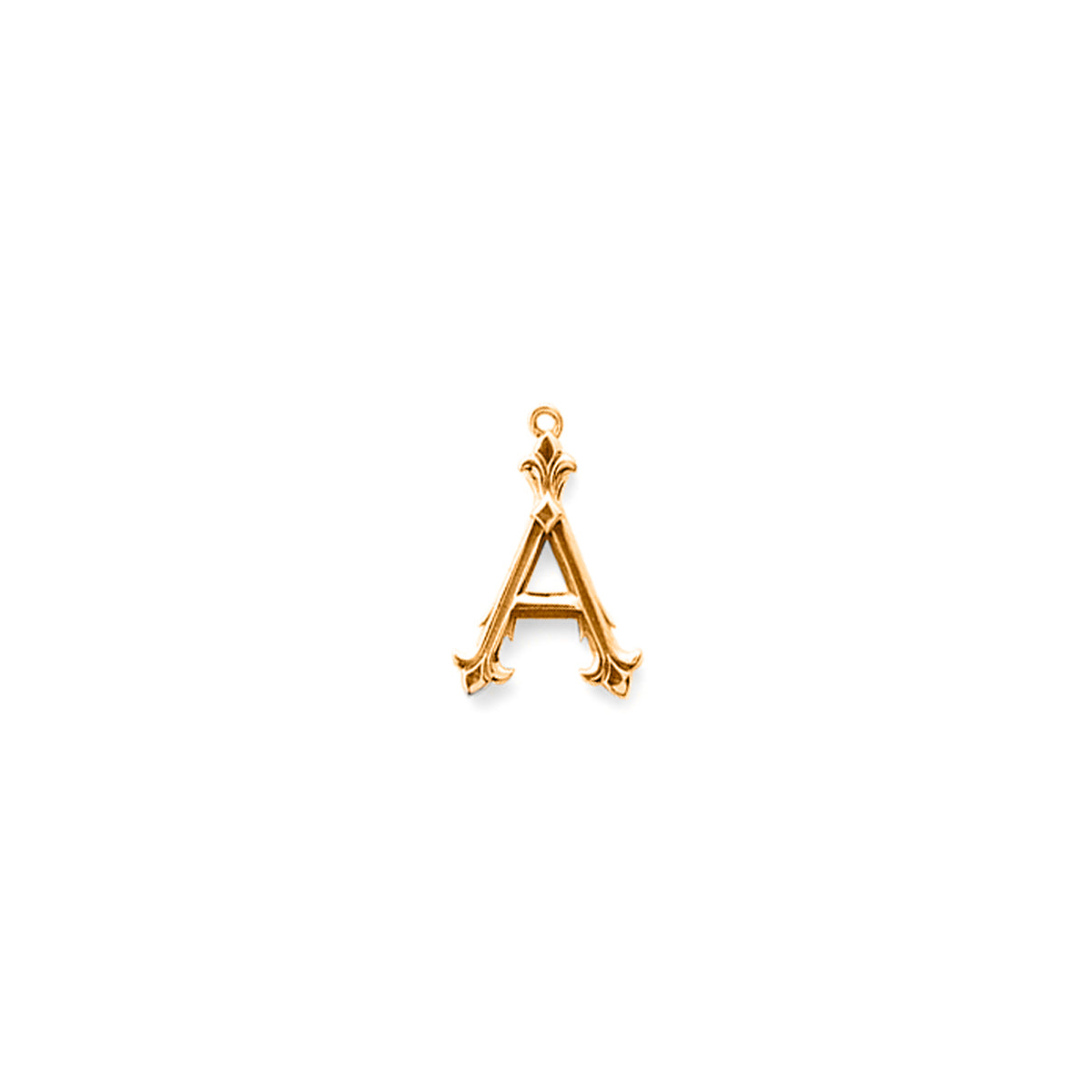 GOLD ALPHABET NECKLACE