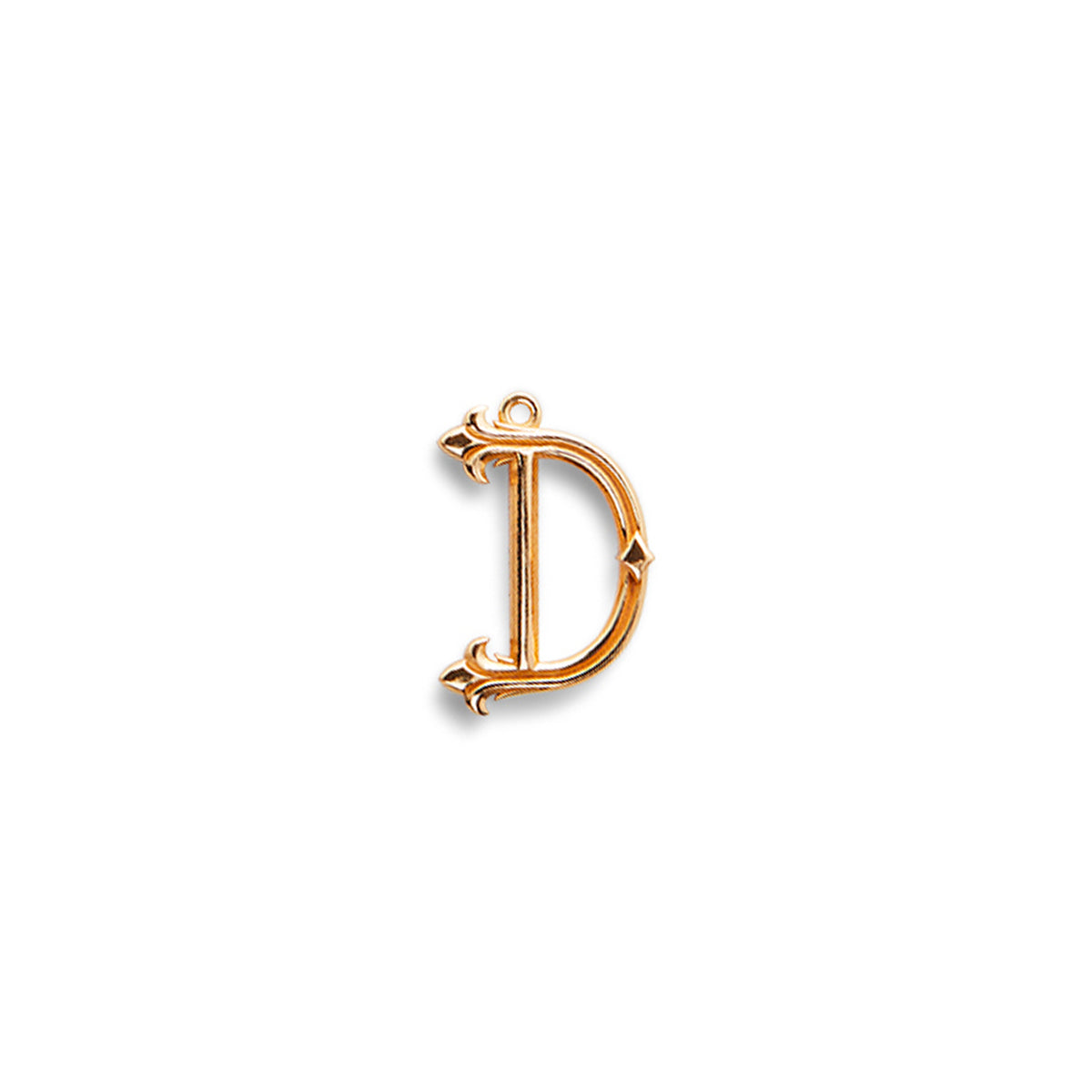 GOLD ALPHABET NECKLACE