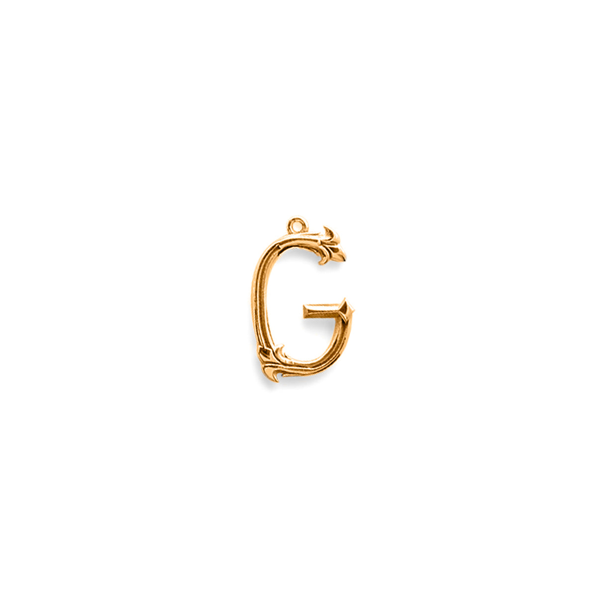 GOLD ALPHABET NECKLACE