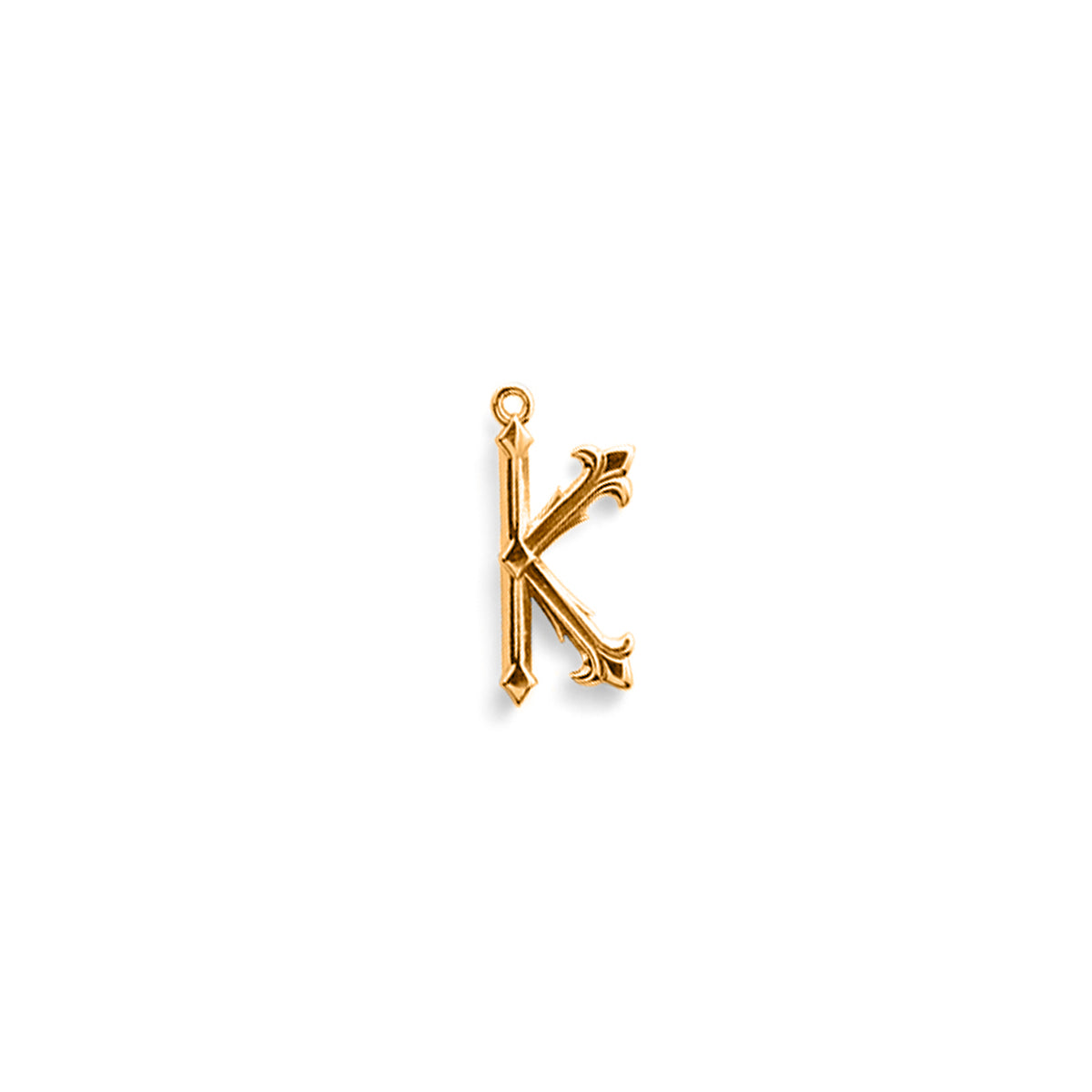 GOLD ALPHABET NECKLACE