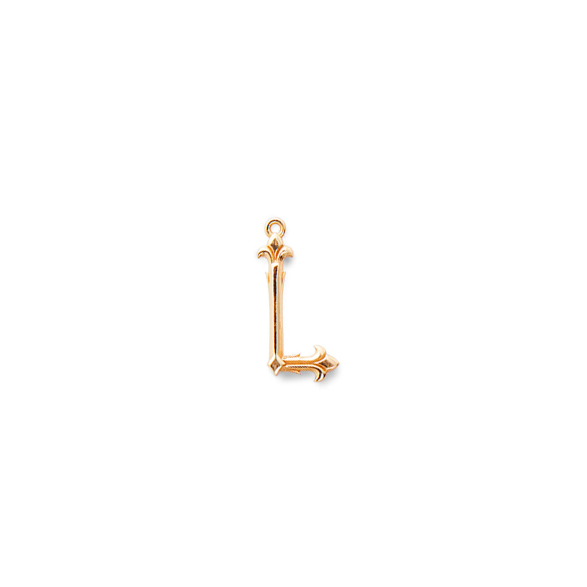 GOLD ALPHABET NECKLACE