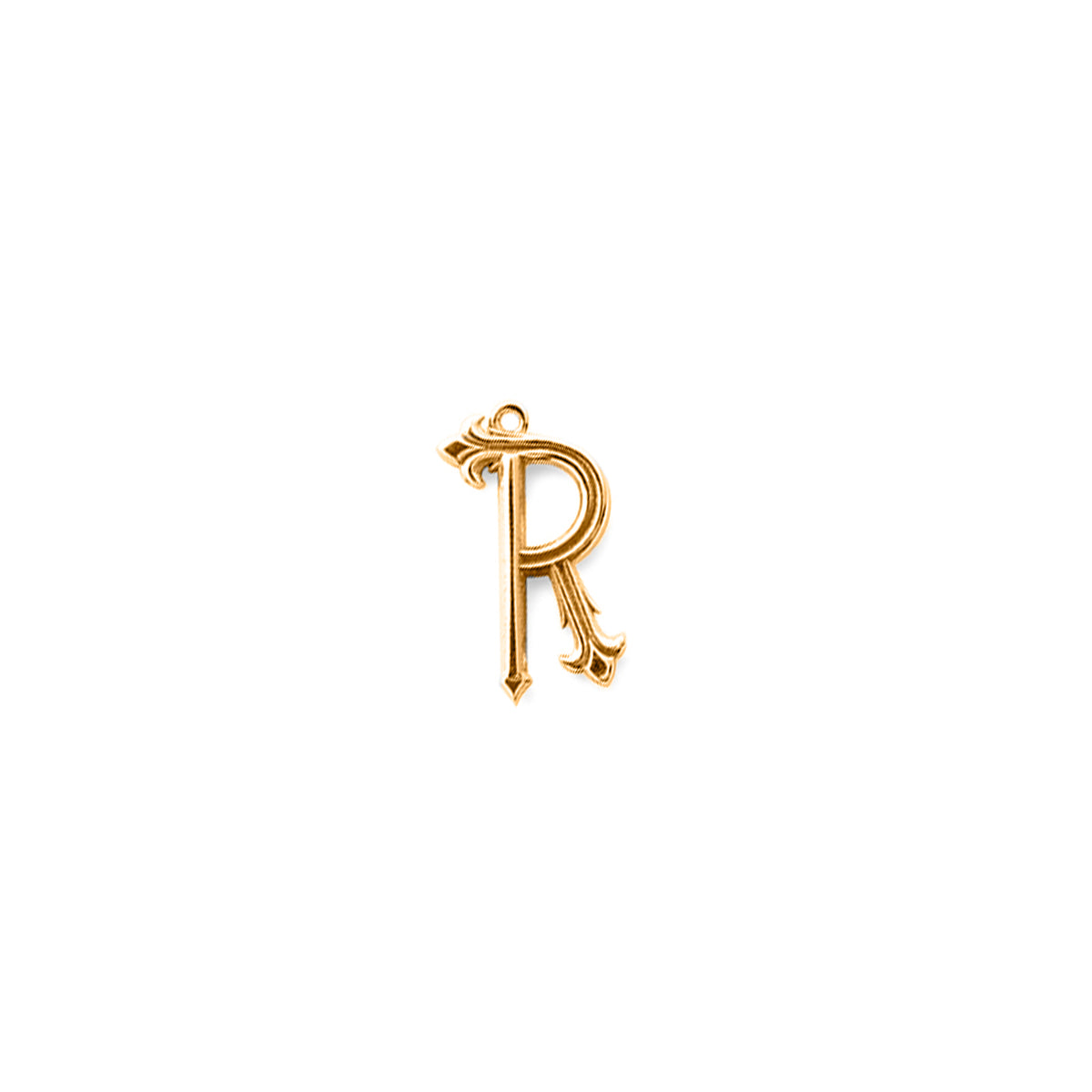 GOLD ALPHABET NECKLACE