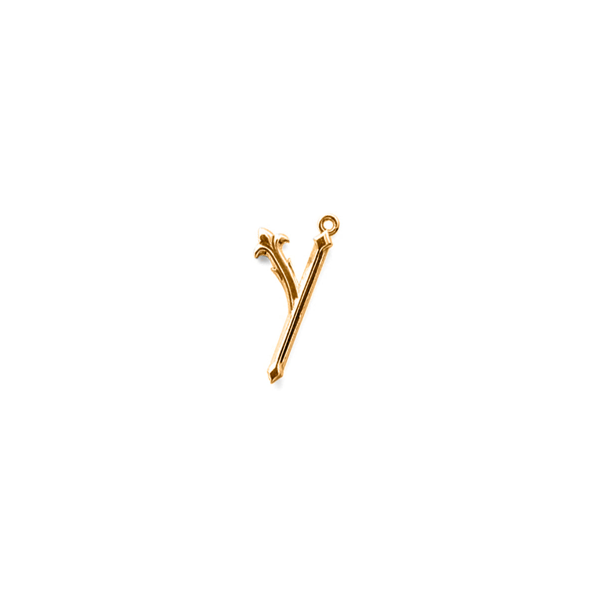 GOLD ALPHABET NECKLACE