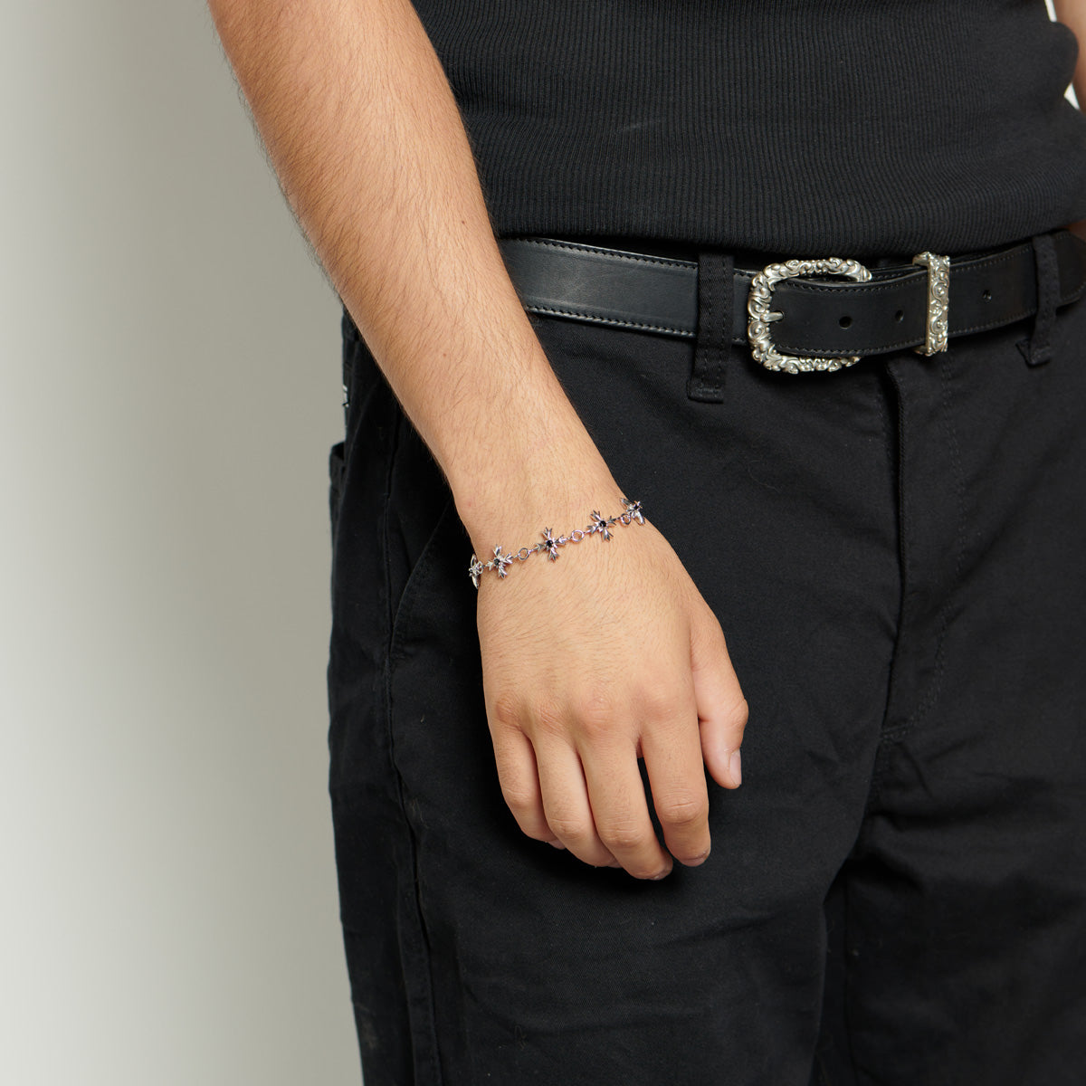 CRYSTAL CREST BRACELET