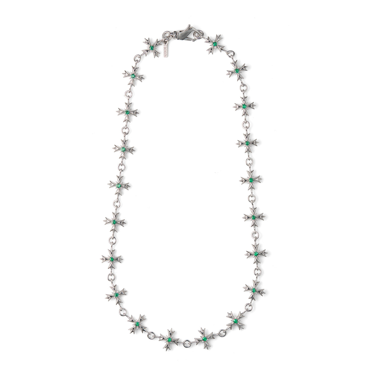 CRYSTAL CREST NECKLACE