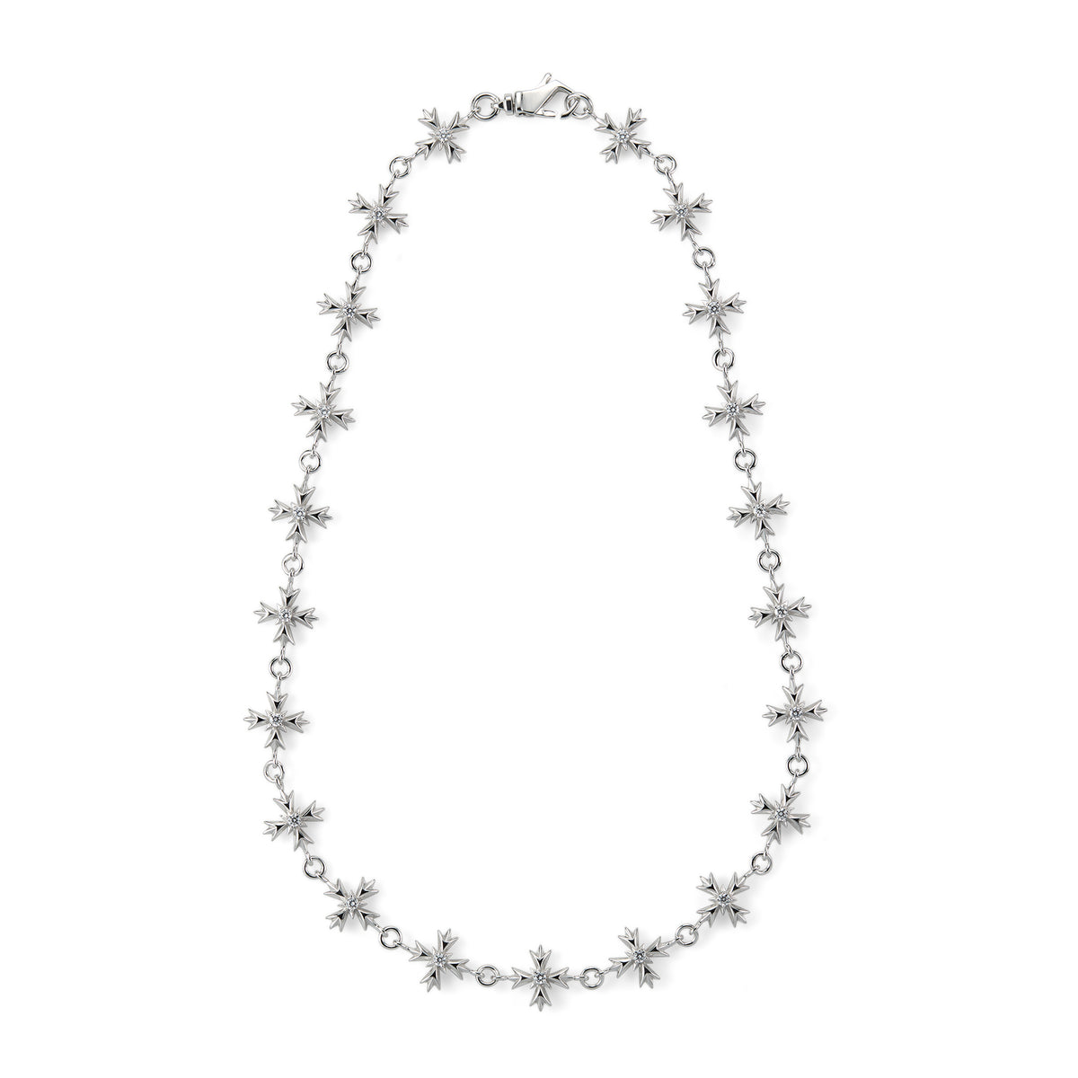CRYSTAL CREST NECKLACE