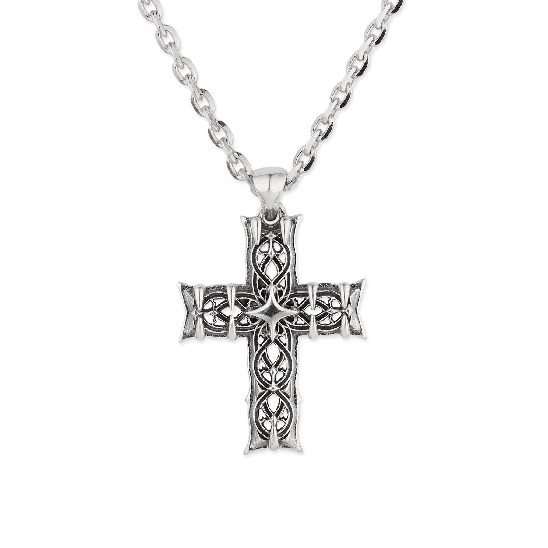REISSUE NOTRE-DAME CROSS NECKLACE