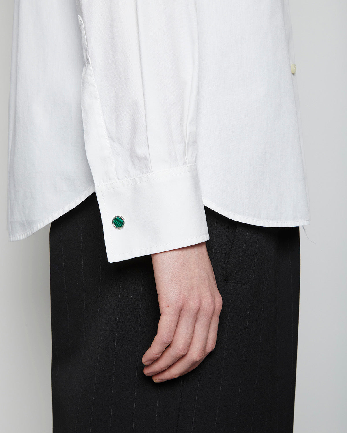 ROUND ARABESQUE CUFFLINKS