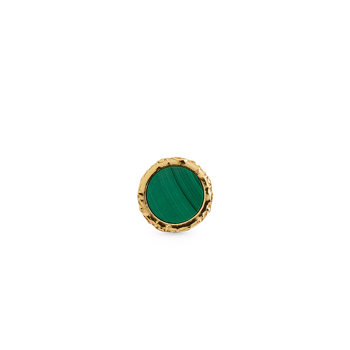 GOLD AMULET EARRING