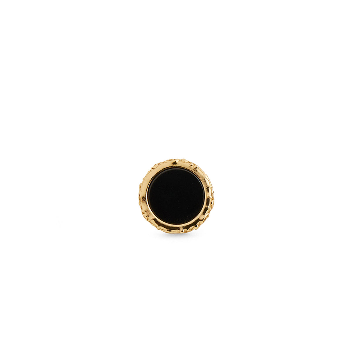 GOLD AMULET EARRING