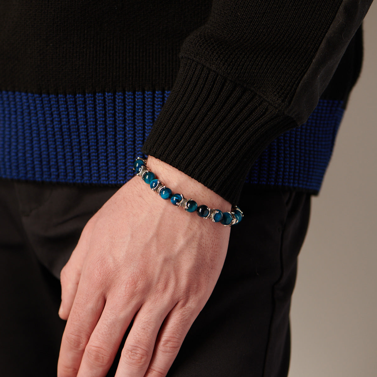 BRACCIALE CON PIETRE E ARTIGLI