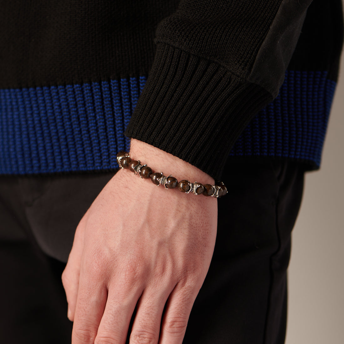 BRACCIALE CON PIETRE E ARTIGLI