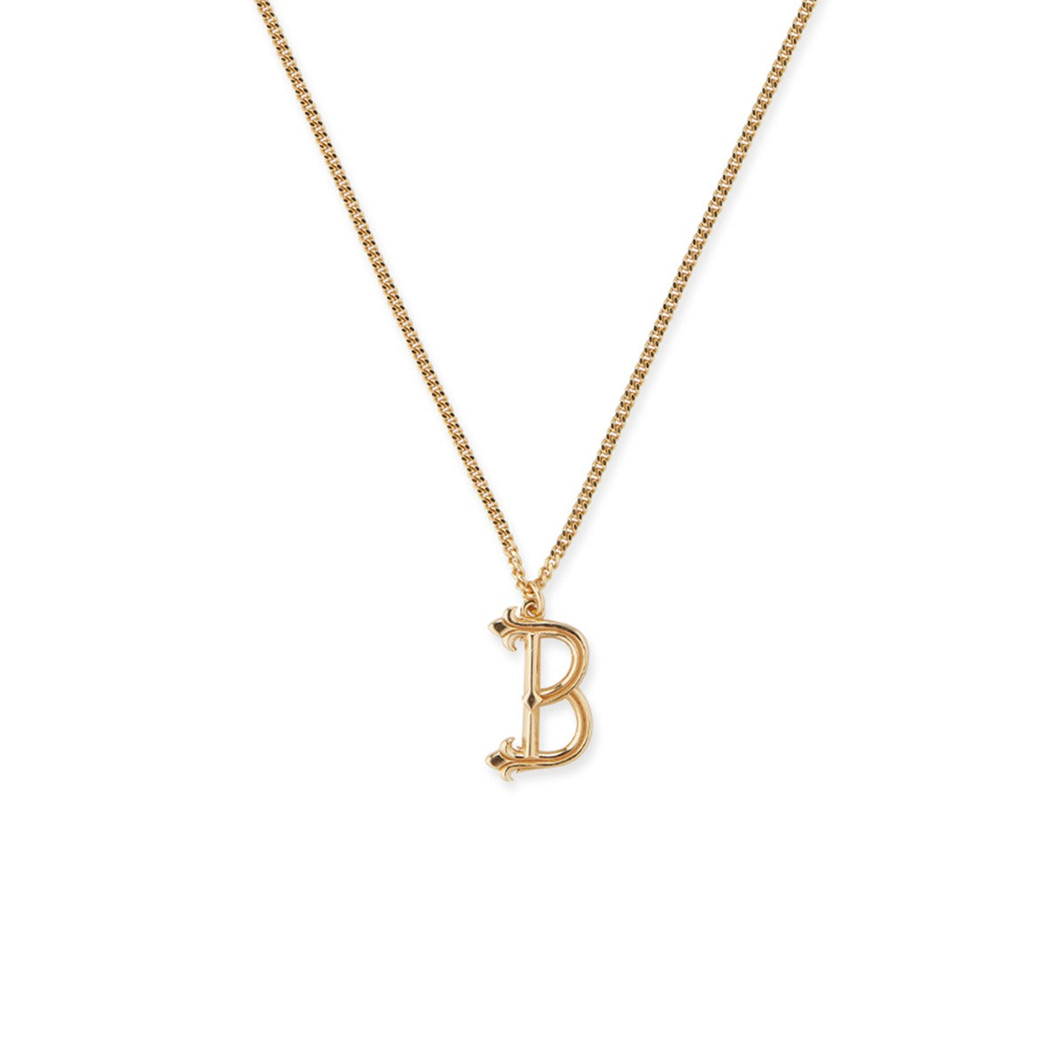 GOLD ALPHABET NECKLACE