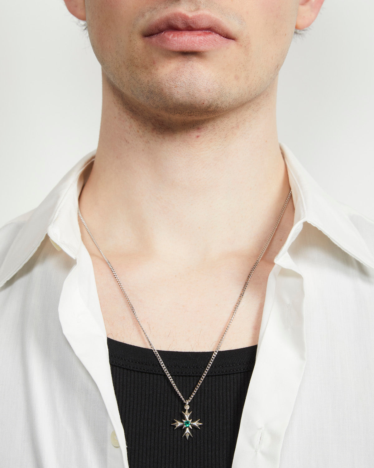 CREST + CRYSTAL NECKLACE