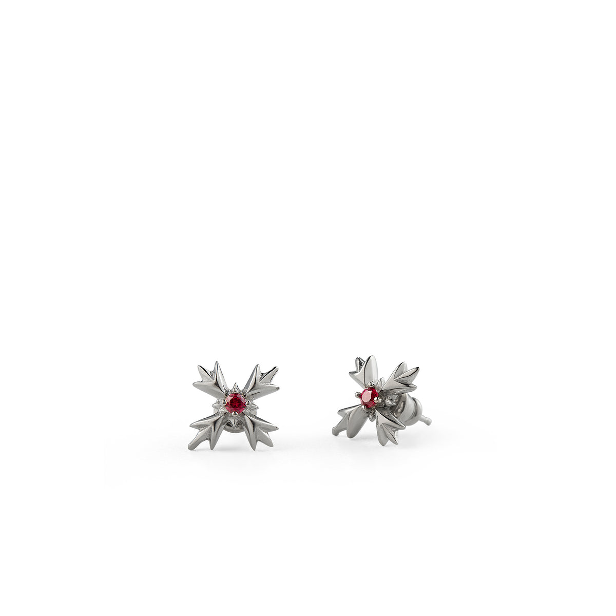 CRYSTAL CREST EARRINGS