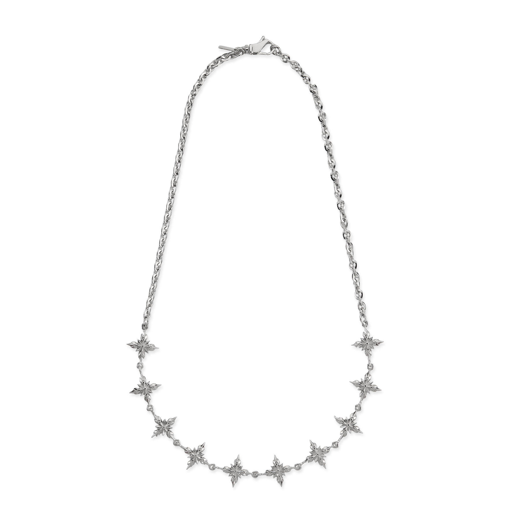 emanuele bicocchi ネックレス シルバー Silver Crocheted Necklace by Emanuele Bicocchi on Sale