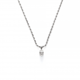 ネックレス・ペンダント emanuele bicocchi NECKLACE PENDAT ROSE + SKULL EBRSTP7-FRONT_7a8823cf-60a4-