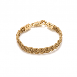 Emanuele Bicocchi Knot Braid bracelet - Gold