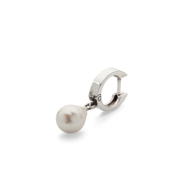 Baroque pearl earring