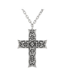 OVERSIZE NOTRE-DAME CROSS NECKLACE