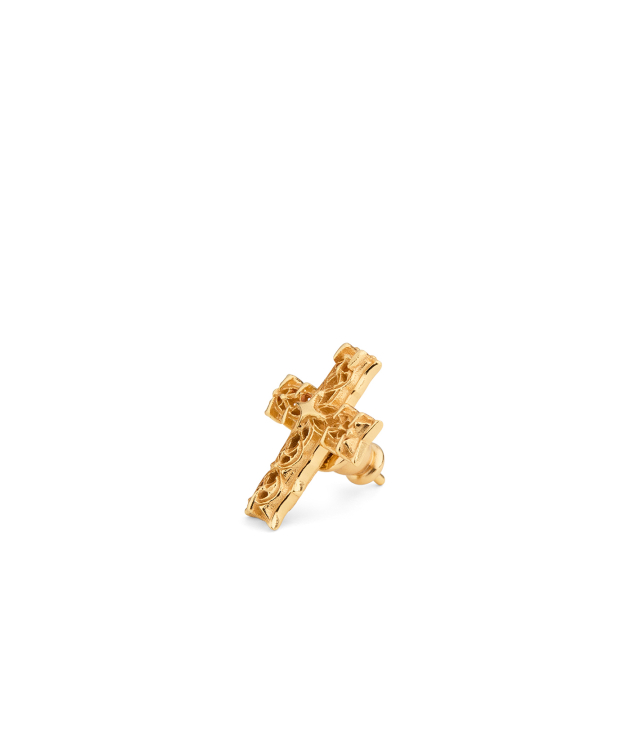 REISSUE GOLD NOTRE-DAME STUD EARRING