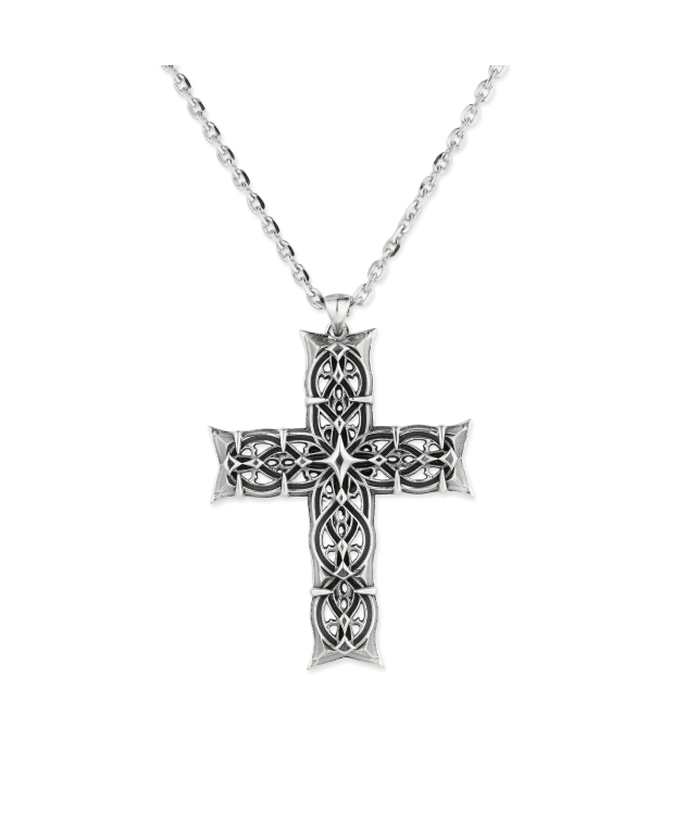 REISSUE NOTRE-DAME LARGE CROSS NECKLACE