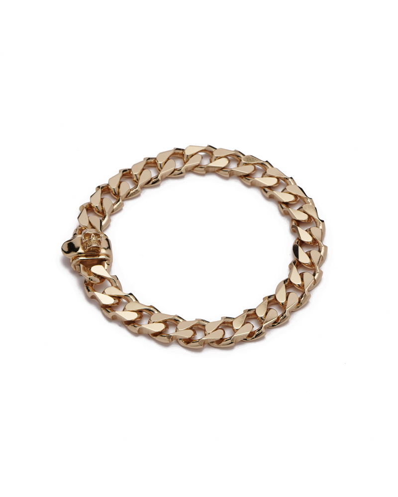 Gold Edge Chain Bracelet