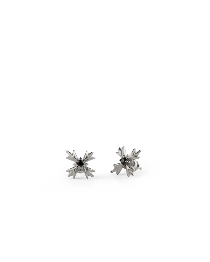 CRYSTAL CREST EARRINGS