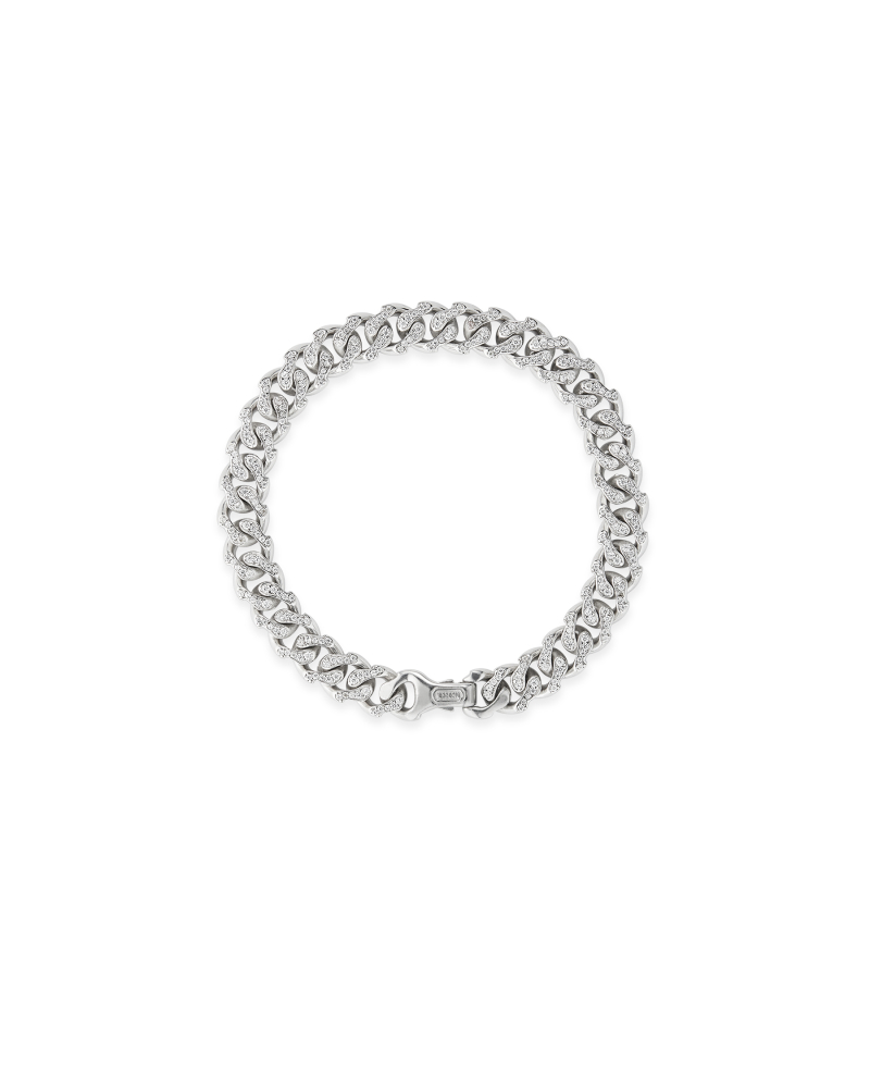 CRYSTAL SMALL CHAIN BRACELET