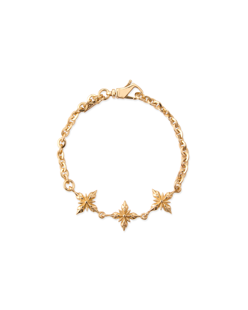 GOLD STELLA VENTIS CHAIN BRACELET