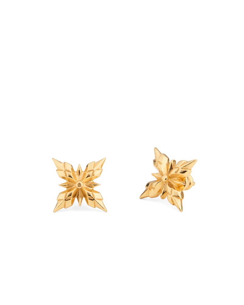GOLD STELLA VENTIS EARRINGS