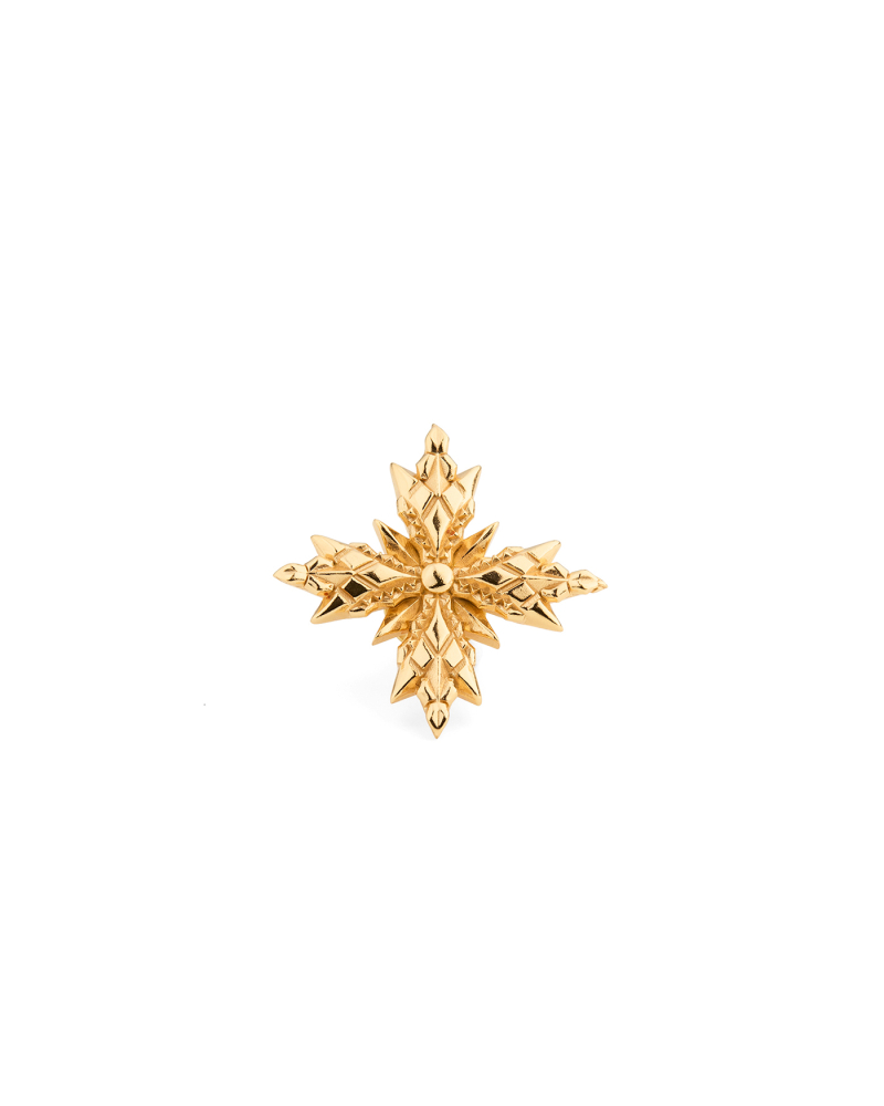 GOLD STELLA VENTIS BROOCH