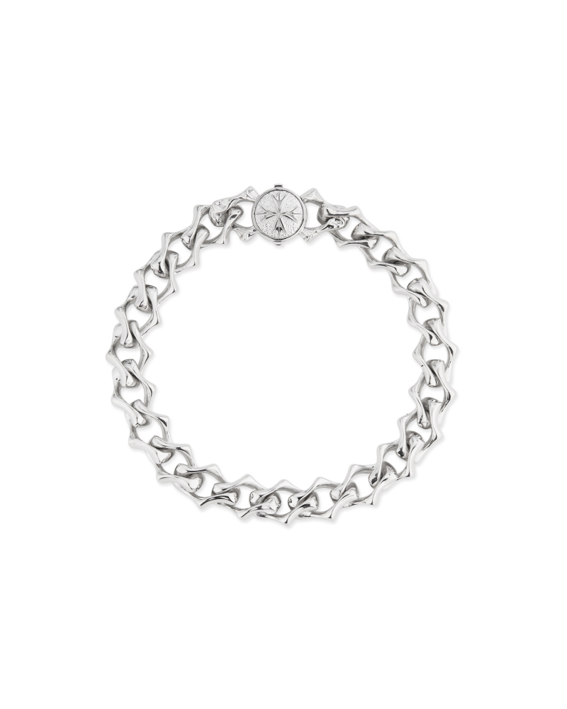 BRACCIALE SHARP LISCIO CON LOGO