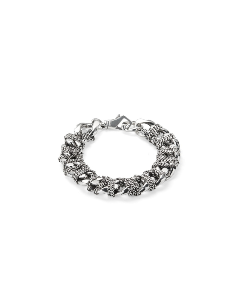 LARGE ENTWINED CHAIN BRACELET