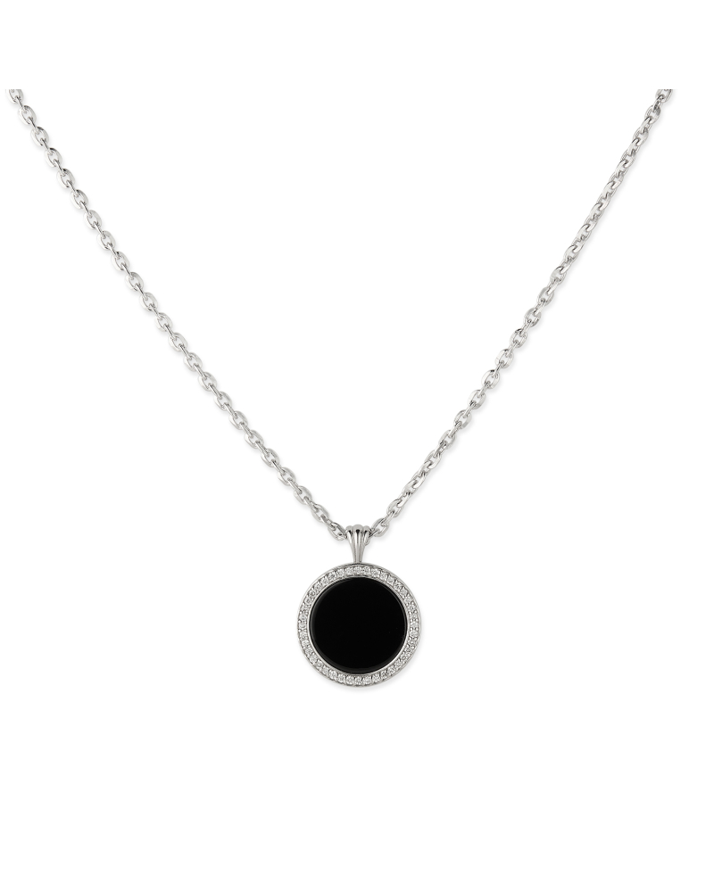 DIAMOND ONYX AMULET