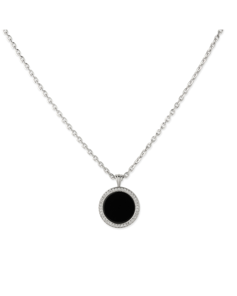 DIAMOND ONYX AMULET