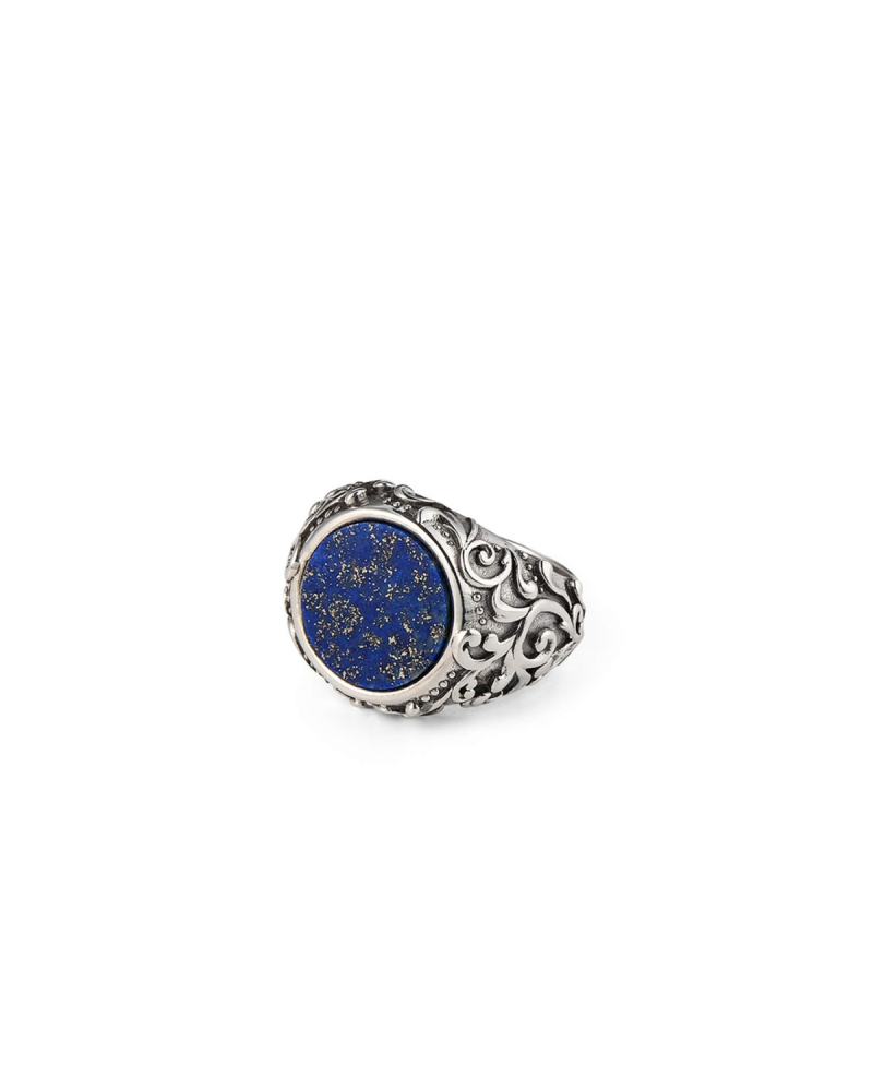 LAPIS CHEVALIER RING