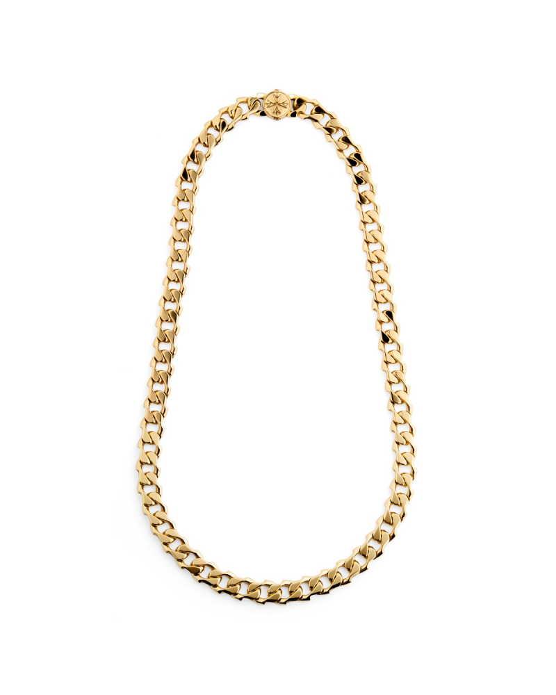 GOLD LOGO CHAIN NECKLACE