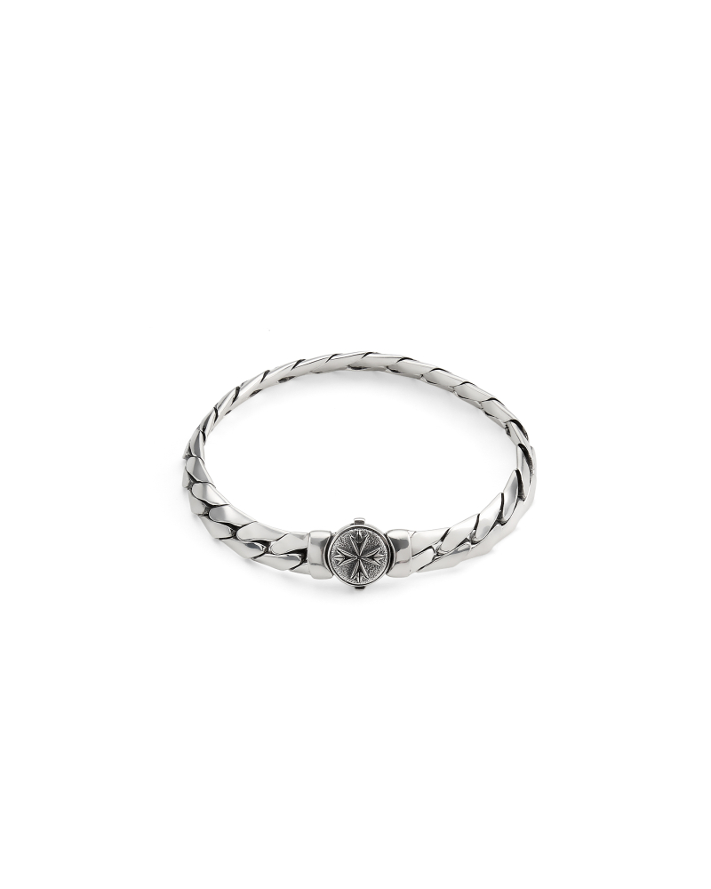 BRACCIALE HERRINGBONE CON LOGO