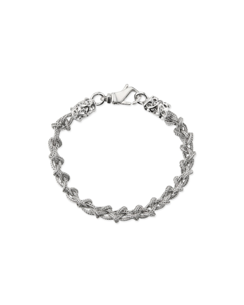 Tiny Braided Knot Bracelet