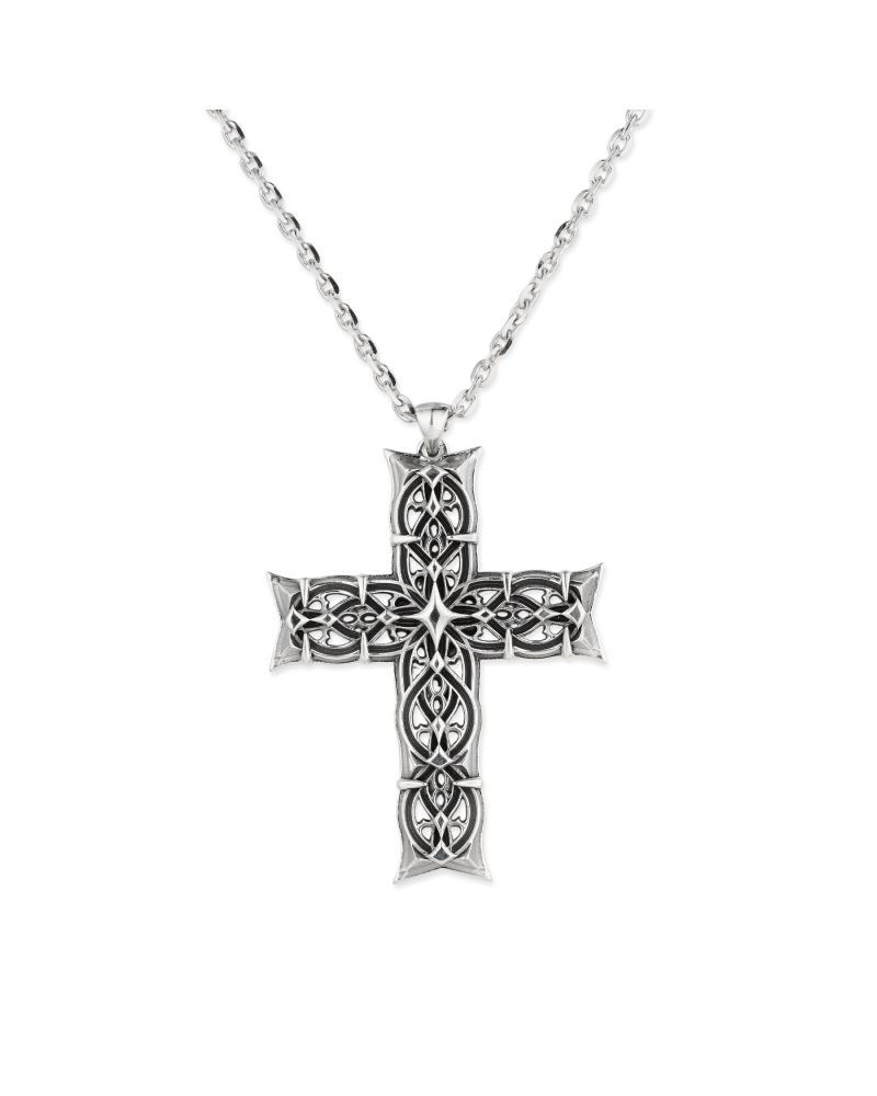 REISSUE NOTRE-DAME LARGE CROSS NECKLACE