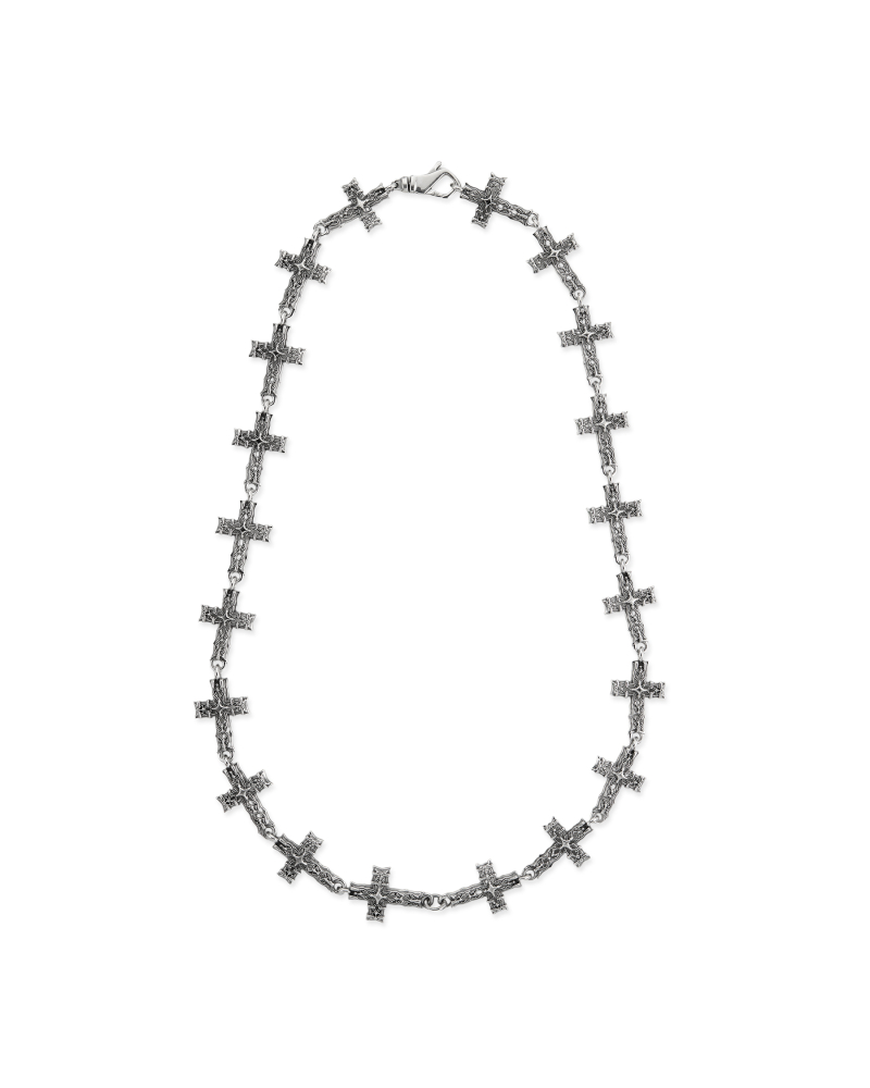 MULTI NOTRE-DAME CROSS NECKLACE