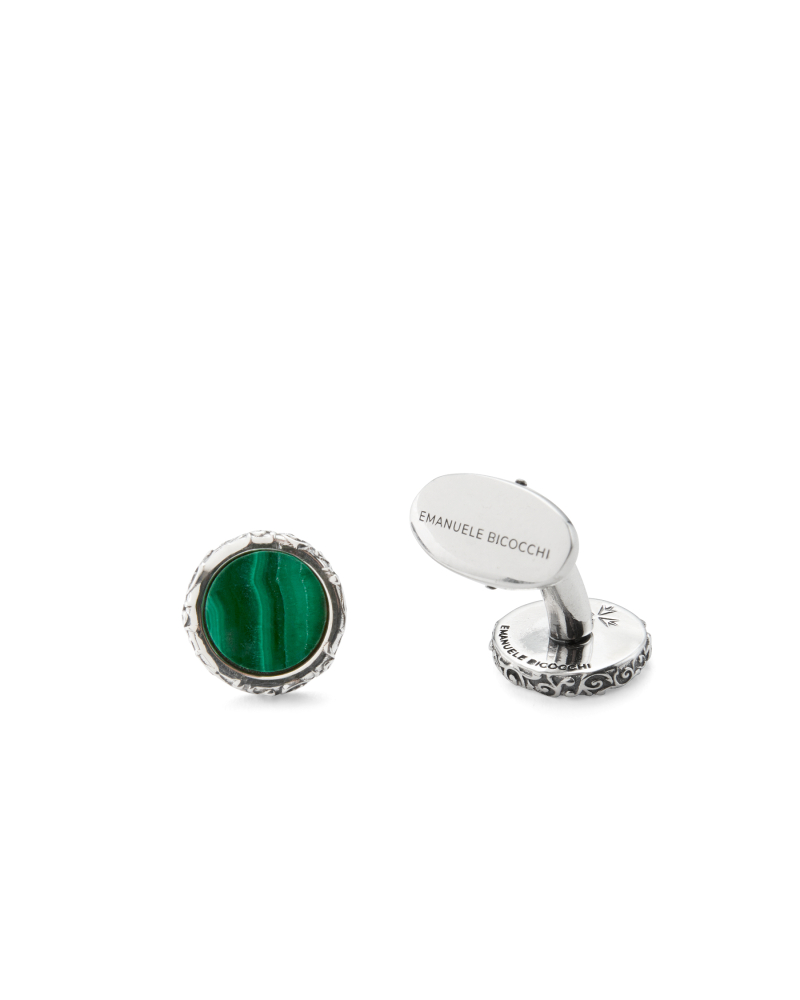 ROUND ARABESQUE CUFFLINKS