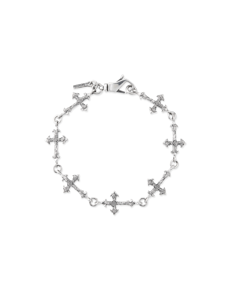 ROSE MULTI-CROSS BRACELET