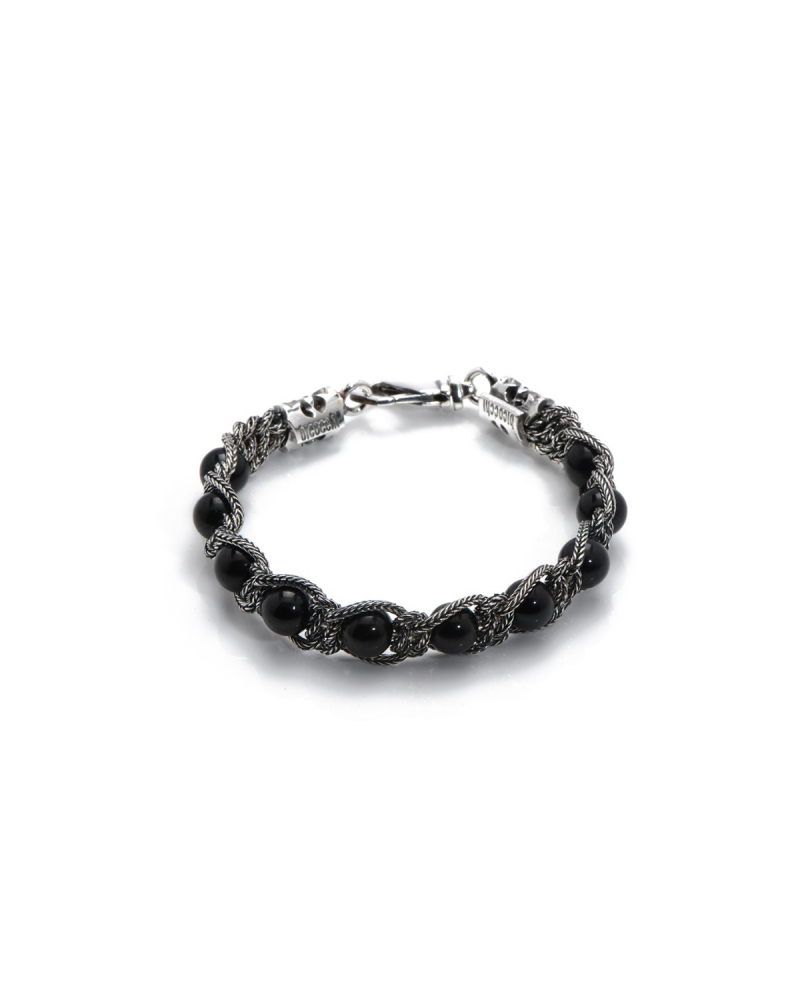 SHAMBALLA BEAD BRACELET Blacl