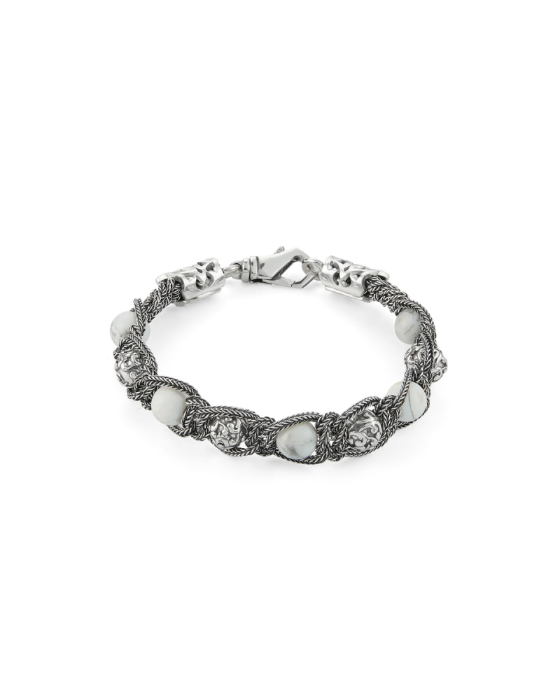 ARABESQUE SHAMBALLA BRACELET-White