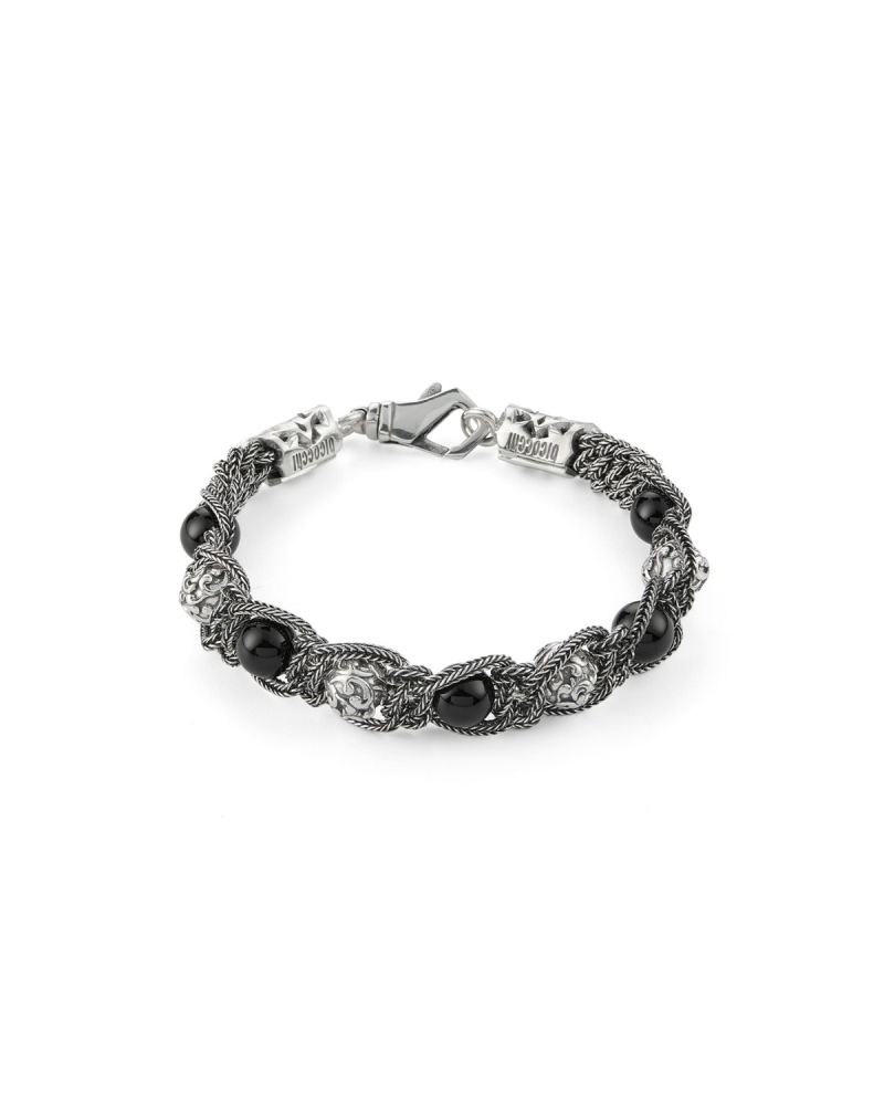 ARABESQUE SHAMBALLA BRACELET-Black